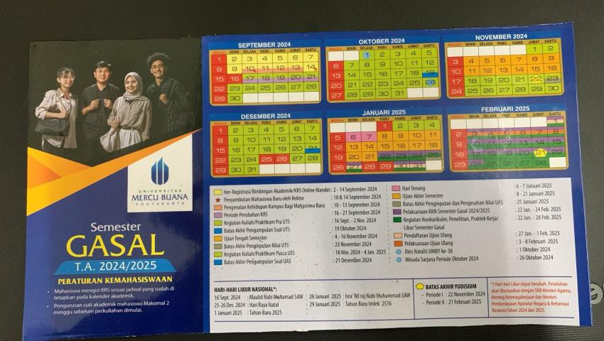 SK Kalender Akademik TA 2024/2025