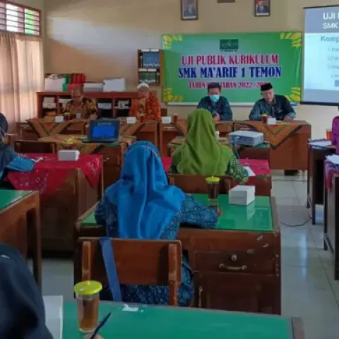 Dosen UMBY Turut Review Dan Revisi KTSP Dengan DUDI Di SMK Ma’arif 1 Temon