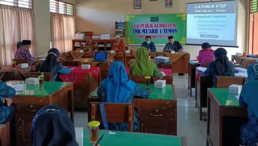 Dosen UMBY Turut Review Dan Revisi KTSP Dengan DUDI Di SMK Ma’arif 1 Temon