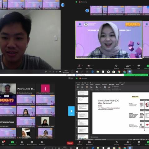 HMPS Sistem Informasi UMBY Adakan Webinar Perencanaan Karir