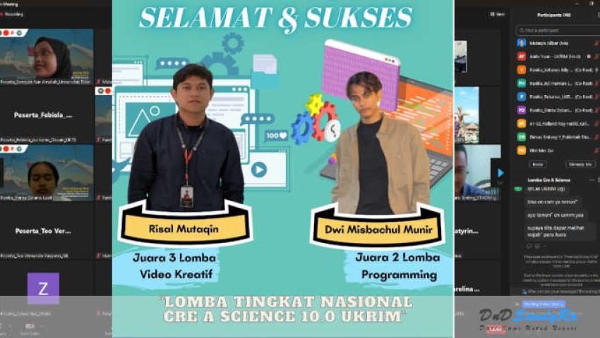 Mahasiswa FTI UMBY Raih Prestasi di Lomba Cre A Science 10.0