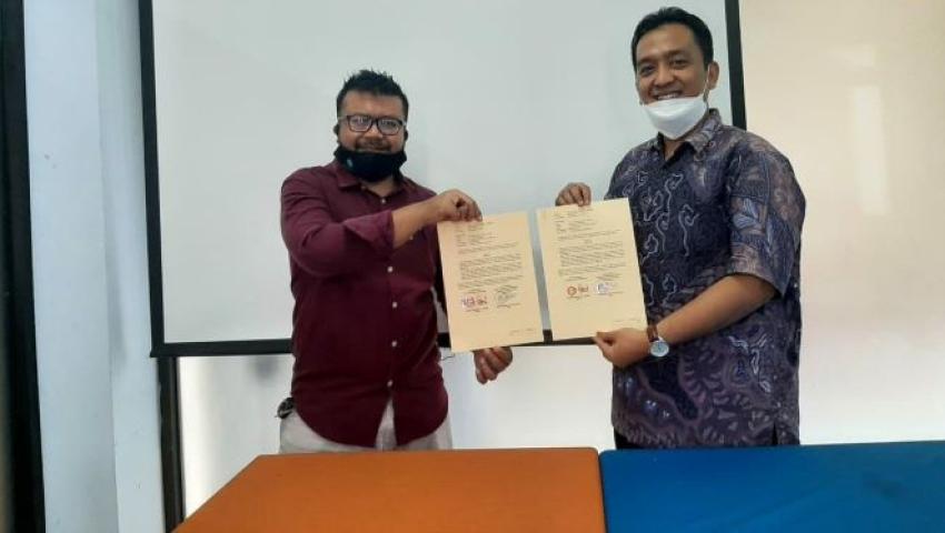 Penandatanganan MoU Implementasi MBKM dengan FTI Universitas Mercu Buana Yogyakarta