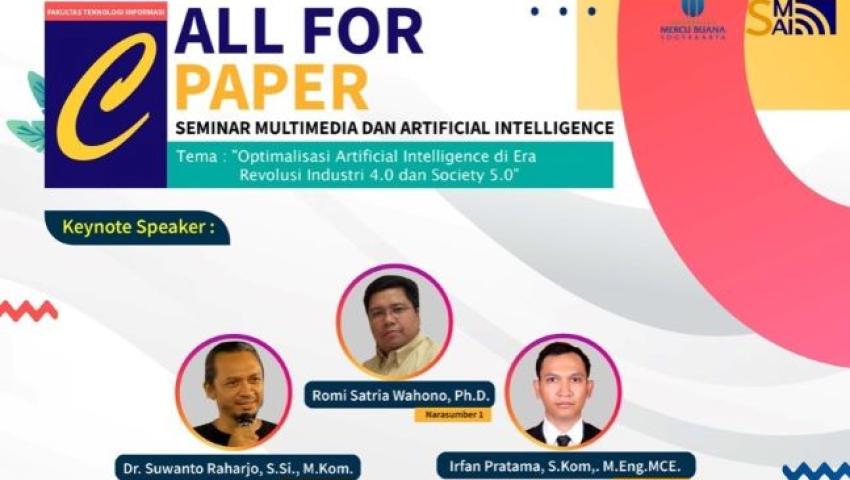 FTI UMBY Gelar Seminar Nasional Multimedia dan Artificial Intelligence, Ayo Buruan Daftar