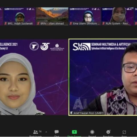 FTI UMBY Sukses Gelar Seminar Multimedia dan Artificial Intelligence 2021