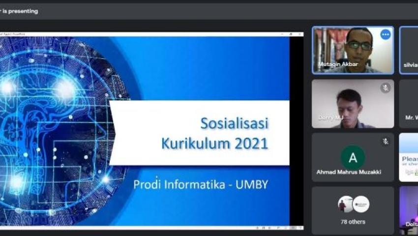 Informatika UMBY Sosialisasikan Kurikulum Merdeka Belajar Kampus Merdeka Ke Mahasiswa