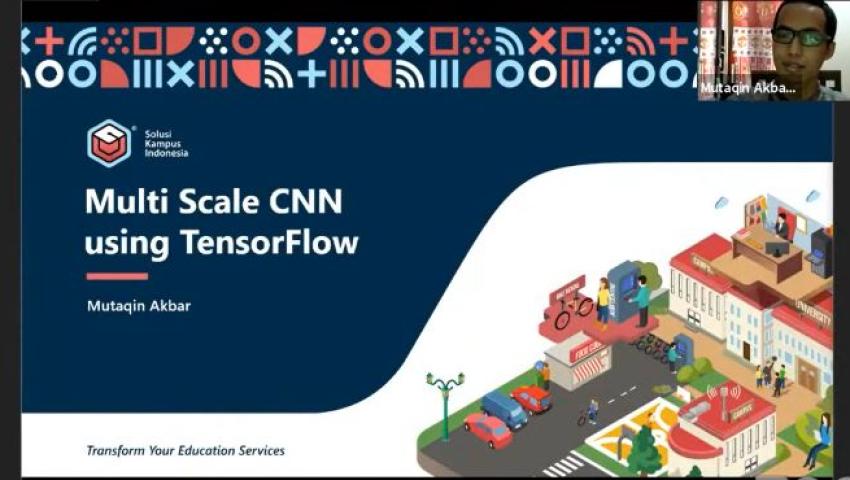 Kolaborasi Webinar eCampuz dan FTI UMBY bahas Neural Network