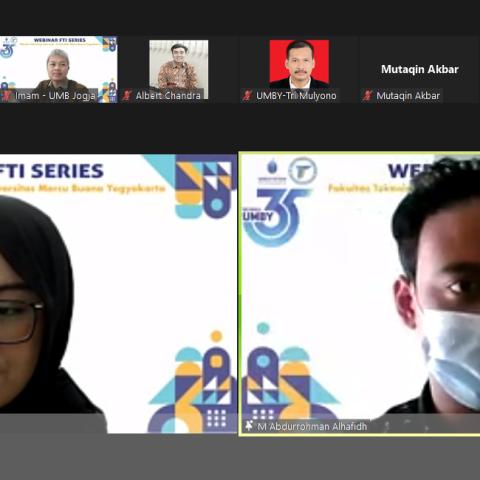 FTI UMBY Webinar Series Bahas Tips Digital Marketing