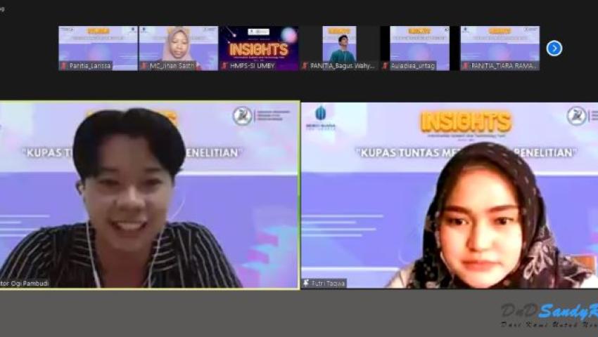 Sistem Informasi UMBY Gelar Webinar Metodologi Penelitian