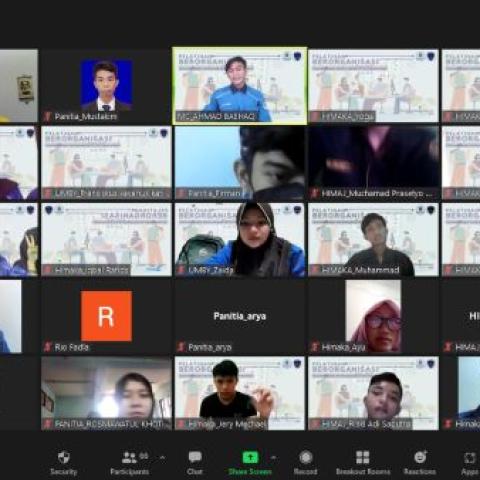 Himaka UMBY Sukses Gelar Webinar Bangun Jiwa Kepemimpinan