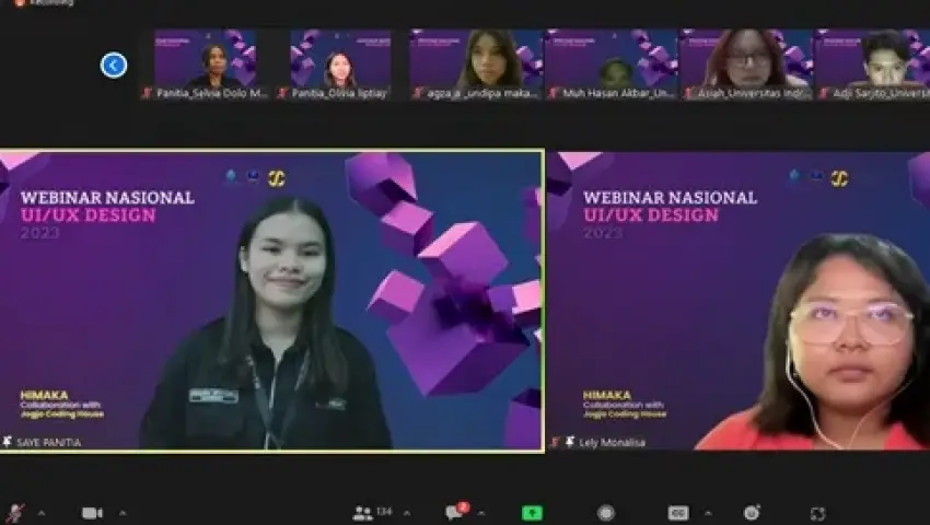 HIMAKA UMBY Gelar Webinar Nasional UI/UX Design